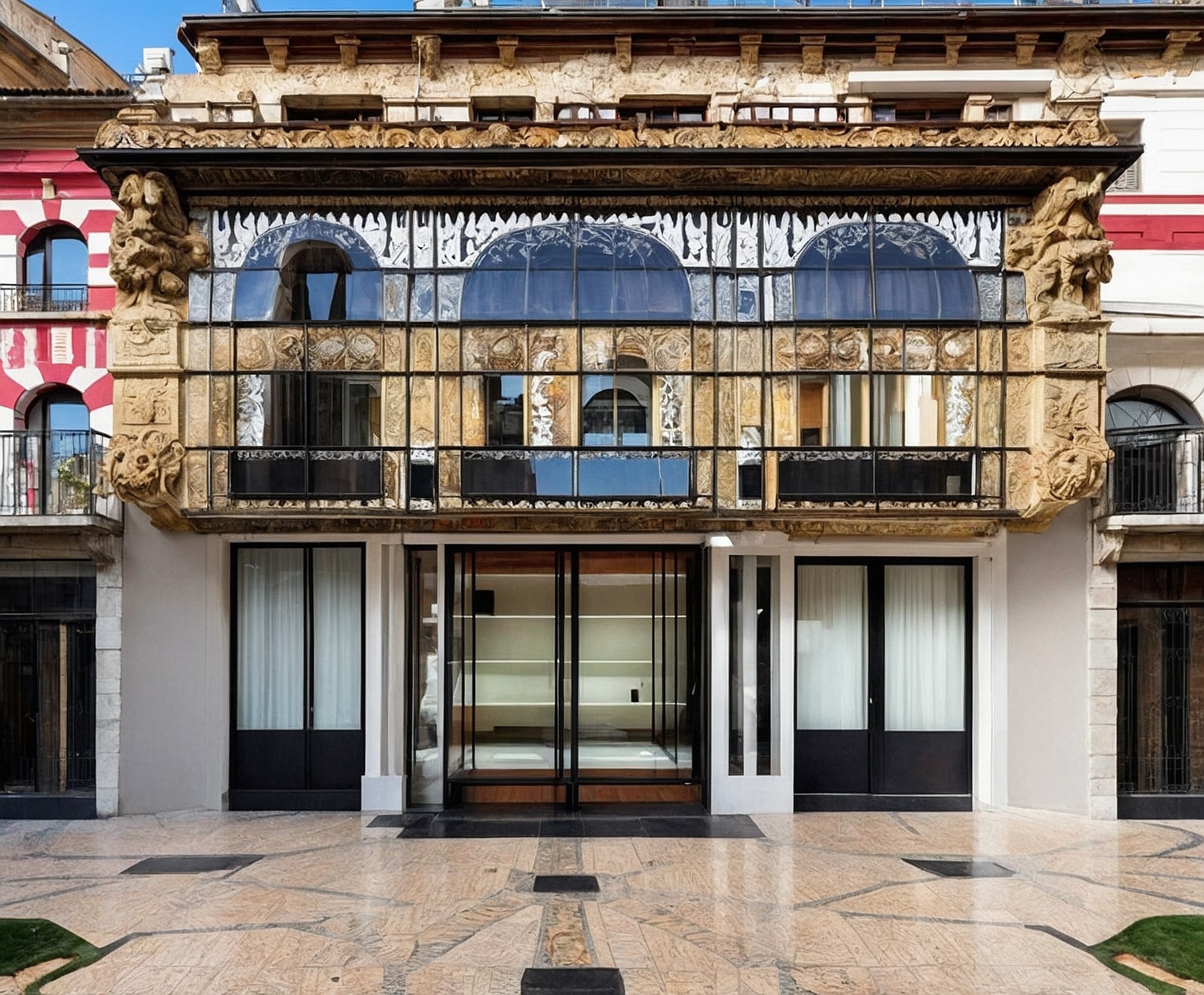 Renovación moderna en vivienda histórica.